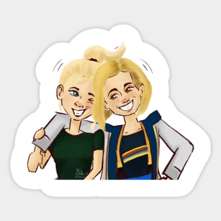 Jenny and The Doctor Sticker